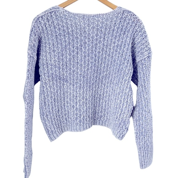 Anthropologie Pilcro Christian V-Neck Chunky Knit Sweater Size XSmall - Picture 7 of 11